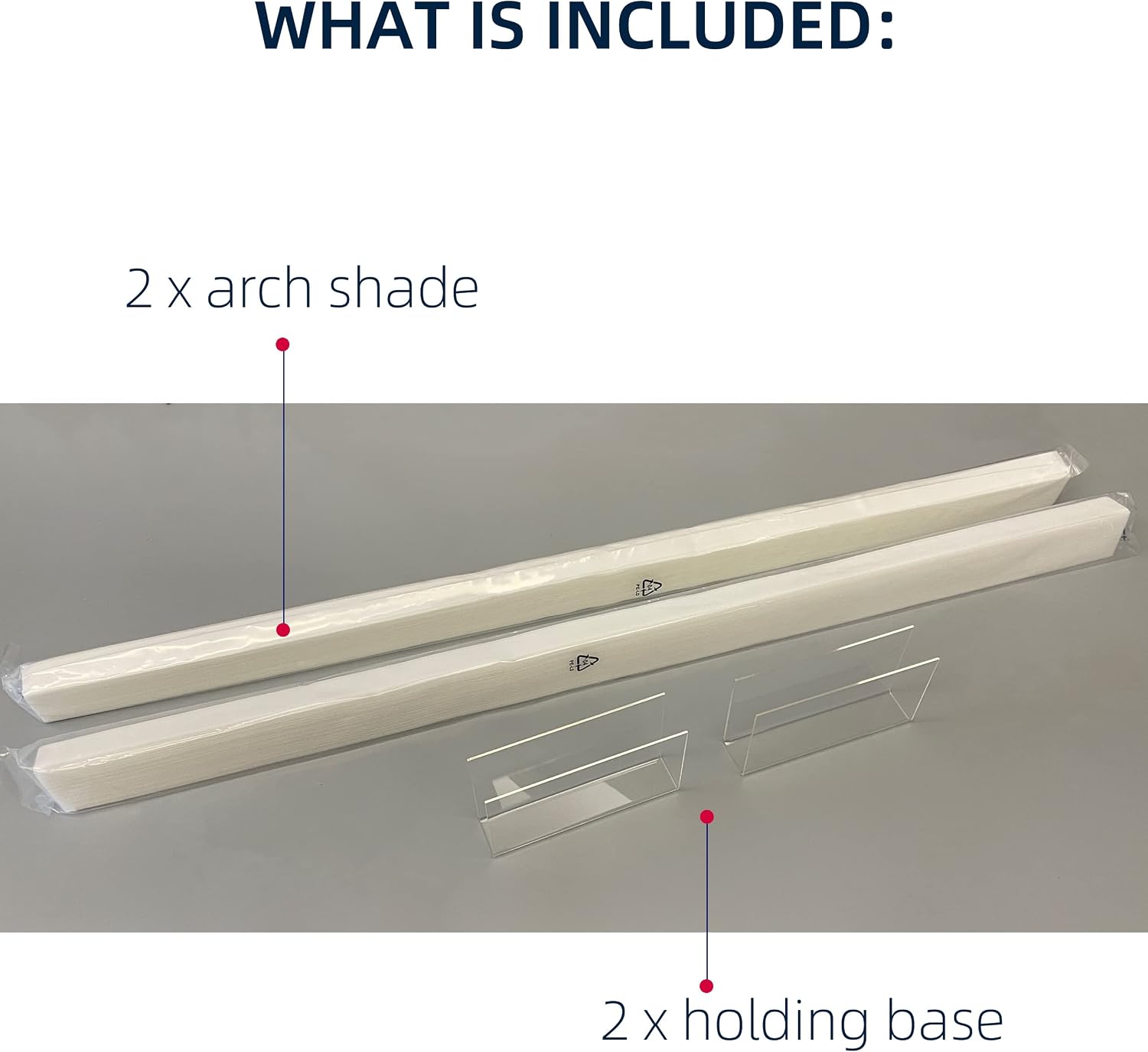 Arch Light Filtering Fabric Shade fit for Perfect Half-Round Arch Windows No Tools Installation, White, 2 Pack, 72” x 36”