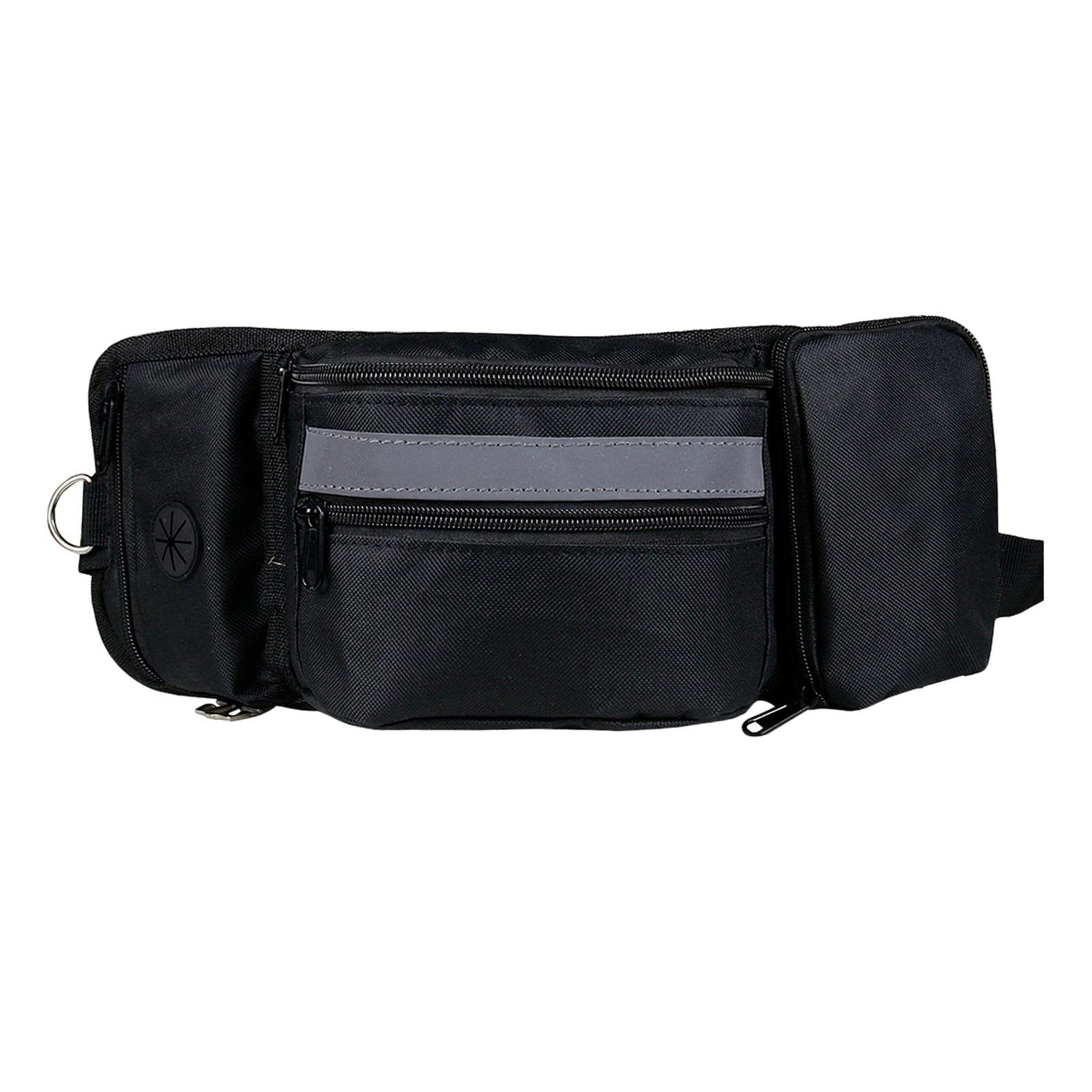 Pocket Waist Shoulder Strap Portable Training Bag for Outdoor Black-image-33