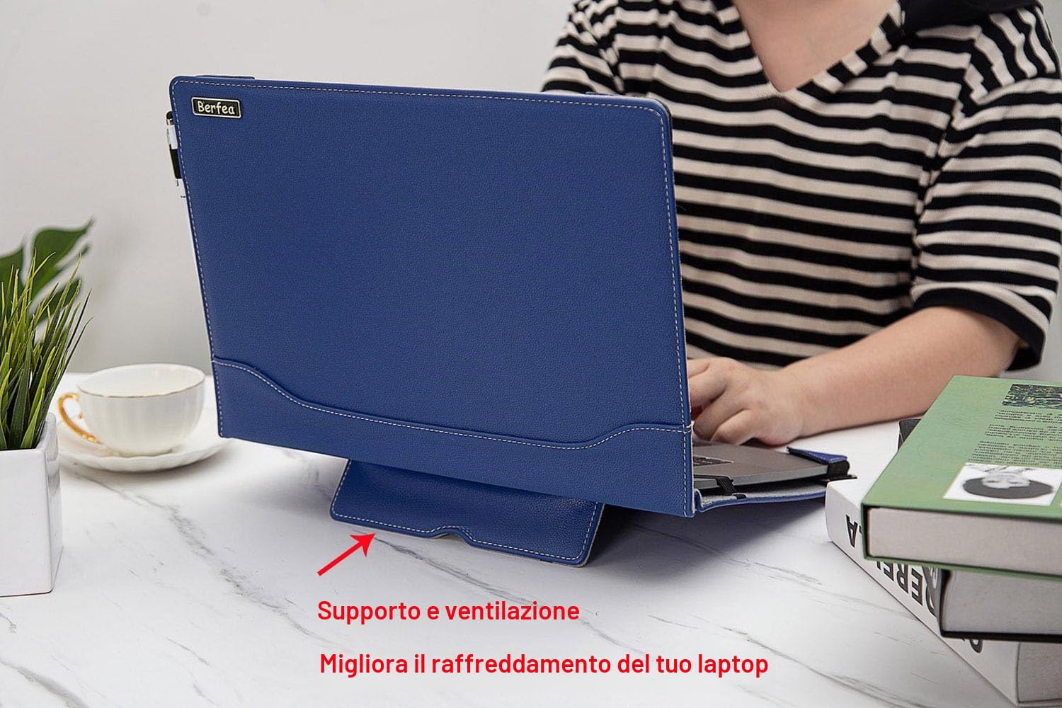 Custodia protettiva per laptop Lenovo IdeaPad Slim 3i 14" 14IRH10, Slim 3 Chromebook 14M868, Slim 5 14IRH10, Yoga 7 2-in-1 14AKP10, Yoga Slim 7 14Q8X9 custodia per notebook