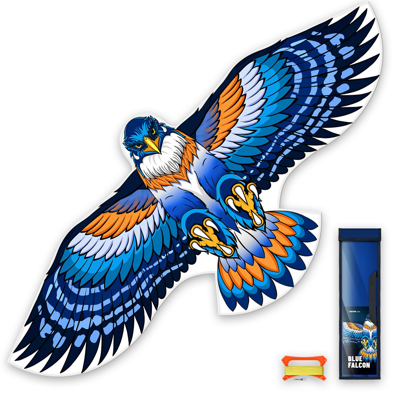 SGftre Drachen Für Kinder Und Erwachsene, Polyester Flugdrachen Mit Fiberglasrahmen, Leicht Zu Fliegen ＆ Langlebig, Inklusive 100m Schnur ＆ Tragetaschen, Perfekt Für Outdoor-Aktivitäten Wie Park