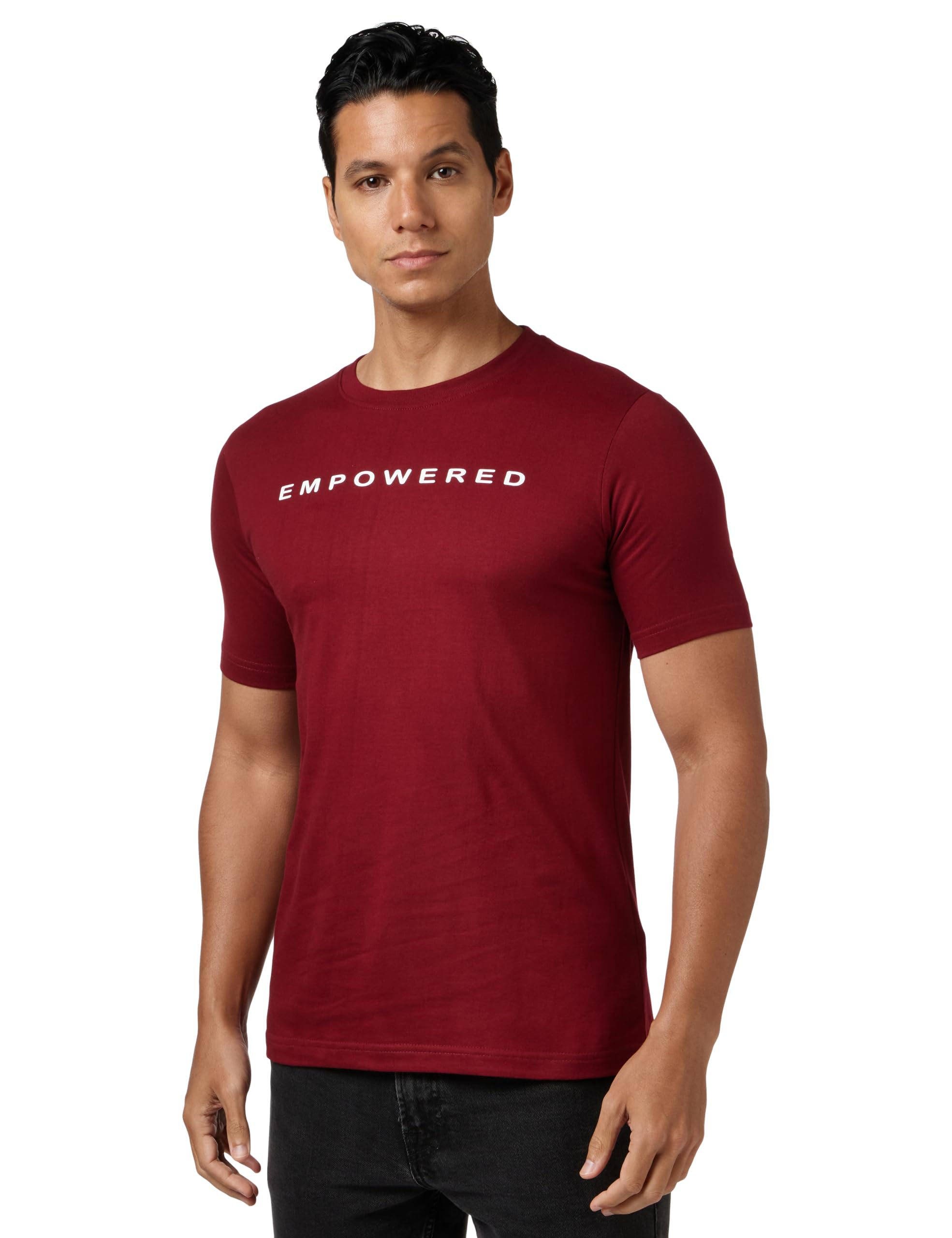 Amazon Brand - SymbolAmazon Brand Symbol Men's Regular Fit T-shirt (SYM-SS22-TSH)