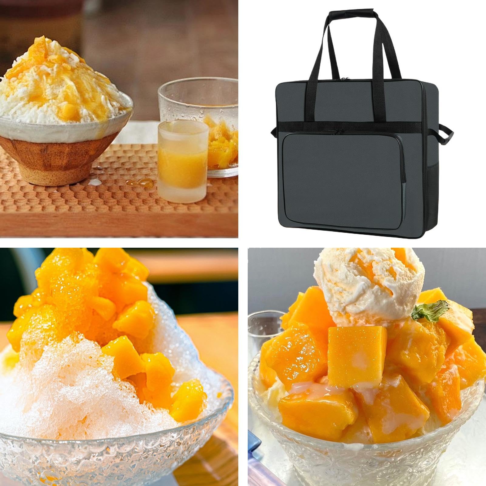 Borsa da viaggio portatile per macchina - Borsa portaoggetti per produttori di bevute con accesso frontale copertura organizer per campeggio all'aperto cucina bancone picnic borsa protettiva