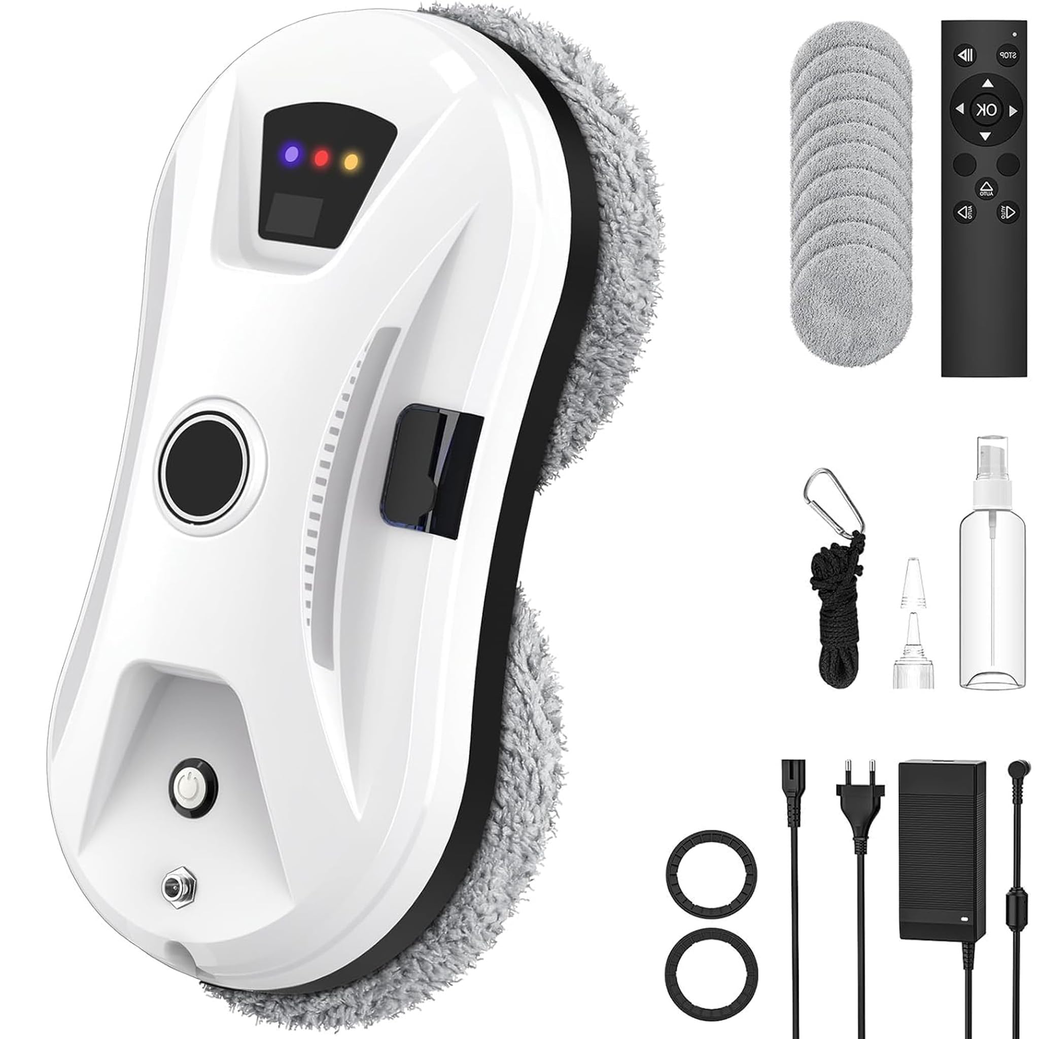 Osmo RoboClean Robot de nettoyage de fenêtres automatique électrique avec forte aspiration, navigation intelligente et détection des bords, pour verre, miroir, carrelage, intérieur et extérieur (2)