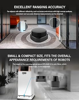 Amazon.com: WayPonDEV RPLIDAR S2 2D 360 Degree 30 Meters