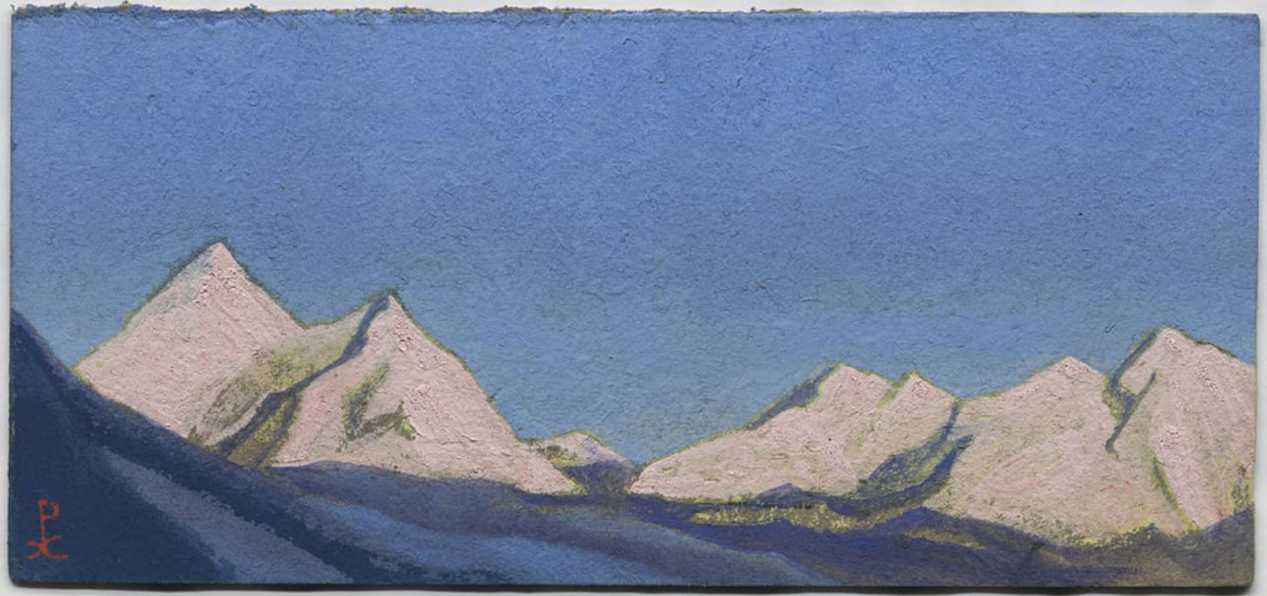 SERENDIPITP Aesthetic Poster Photo Wall Print Retro Picture Himalayas by Nicholas Roerich Modern Wall Artwork for Home Decor 60x90cm