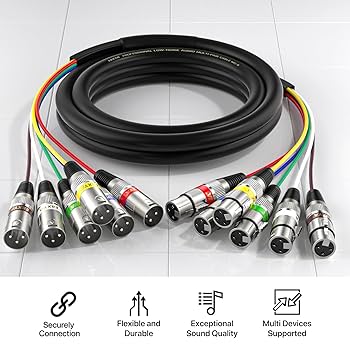 XLRケーブル等各種まとめて 6点セット GC51 XLRケーブル等各種まとめて 6点セット GC51