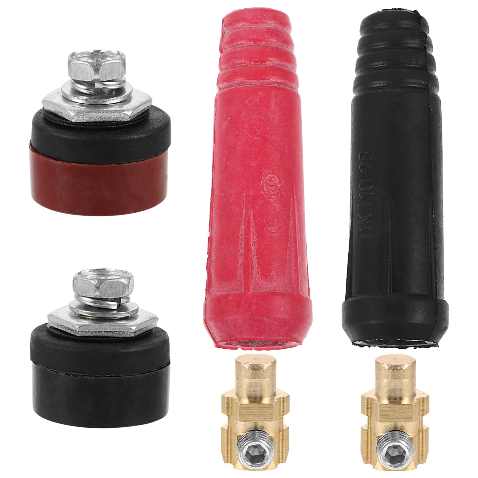 OSALADI 1 Set of Welding Connector Welding Cable Panel Connector Convenient Welding Quick Connector