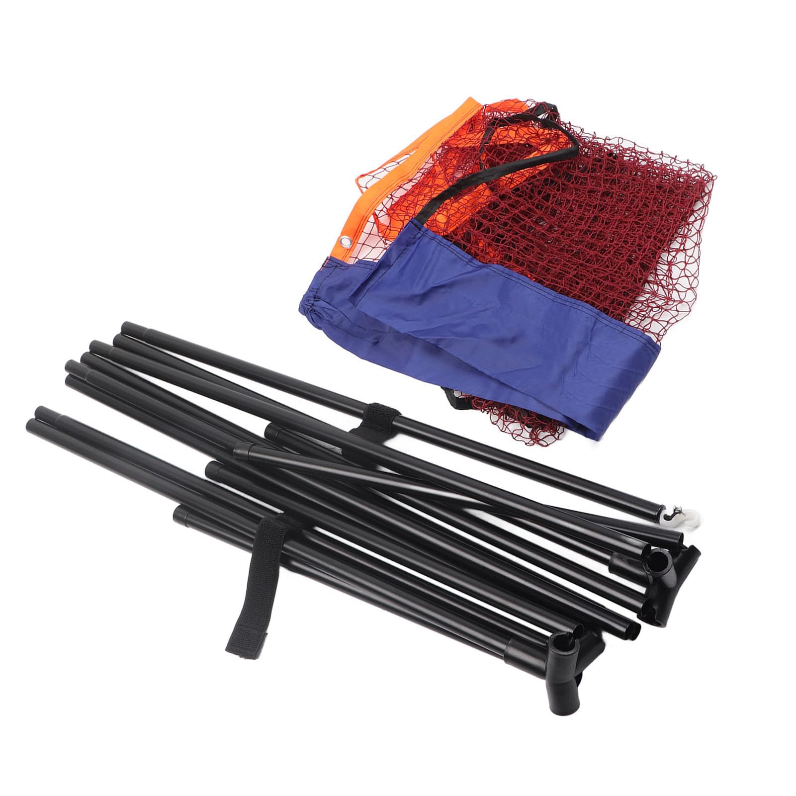 Rete da Badminton Regolabile Rete da Tennis Portatile Durevole con Supporto Resistente Alla Ruggine per Vialetto da Spiaggia Cortile Nylon Leggero di Alta qualità