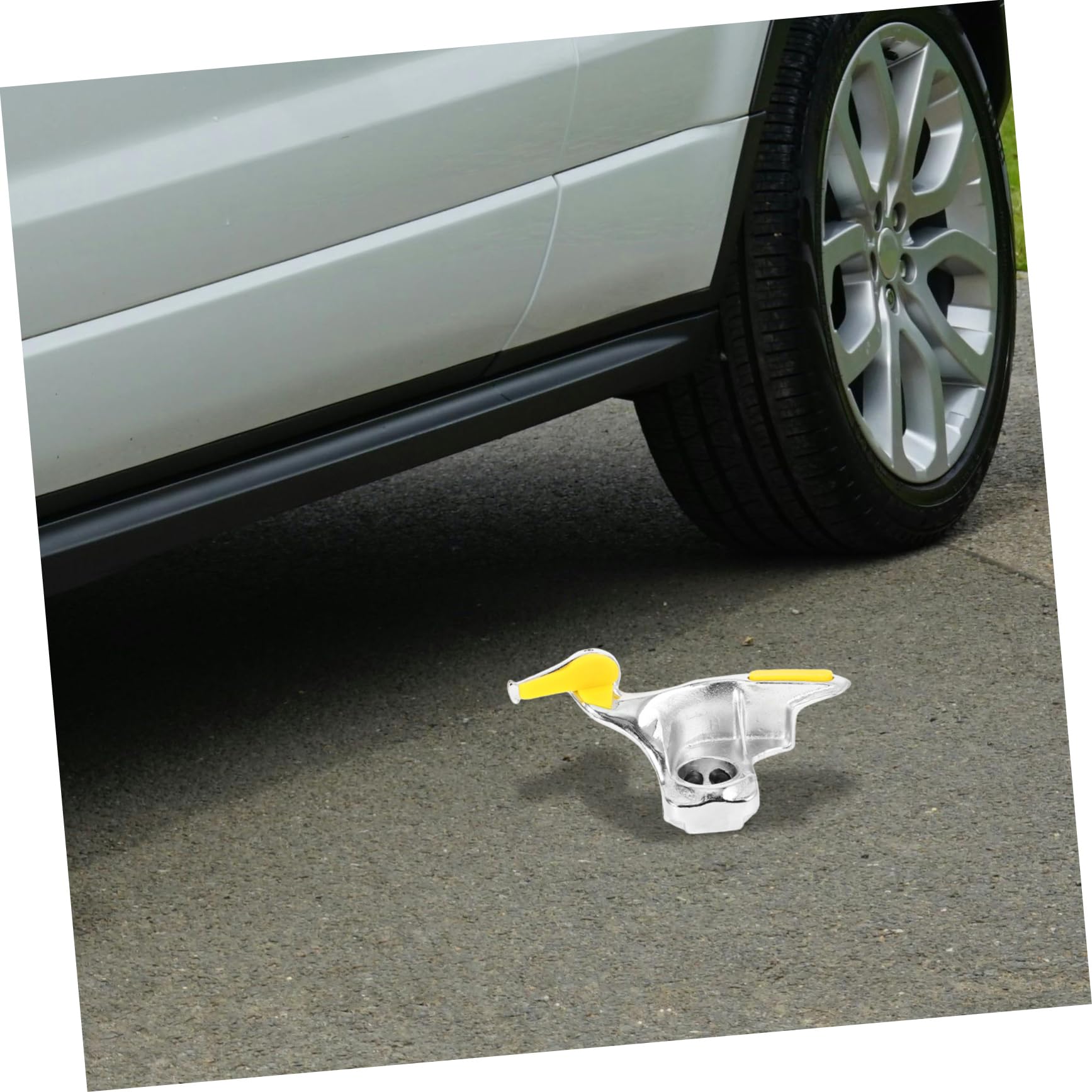 PRETYZOOM Herramienta para Desmontar y Montar Neumáticos de Coche 1 Juego | Cabezal de Pájaro, Acero Fundido y Plástico, Incluye Almohadillas Protectoras para Máquina de Coche y Motocicleta