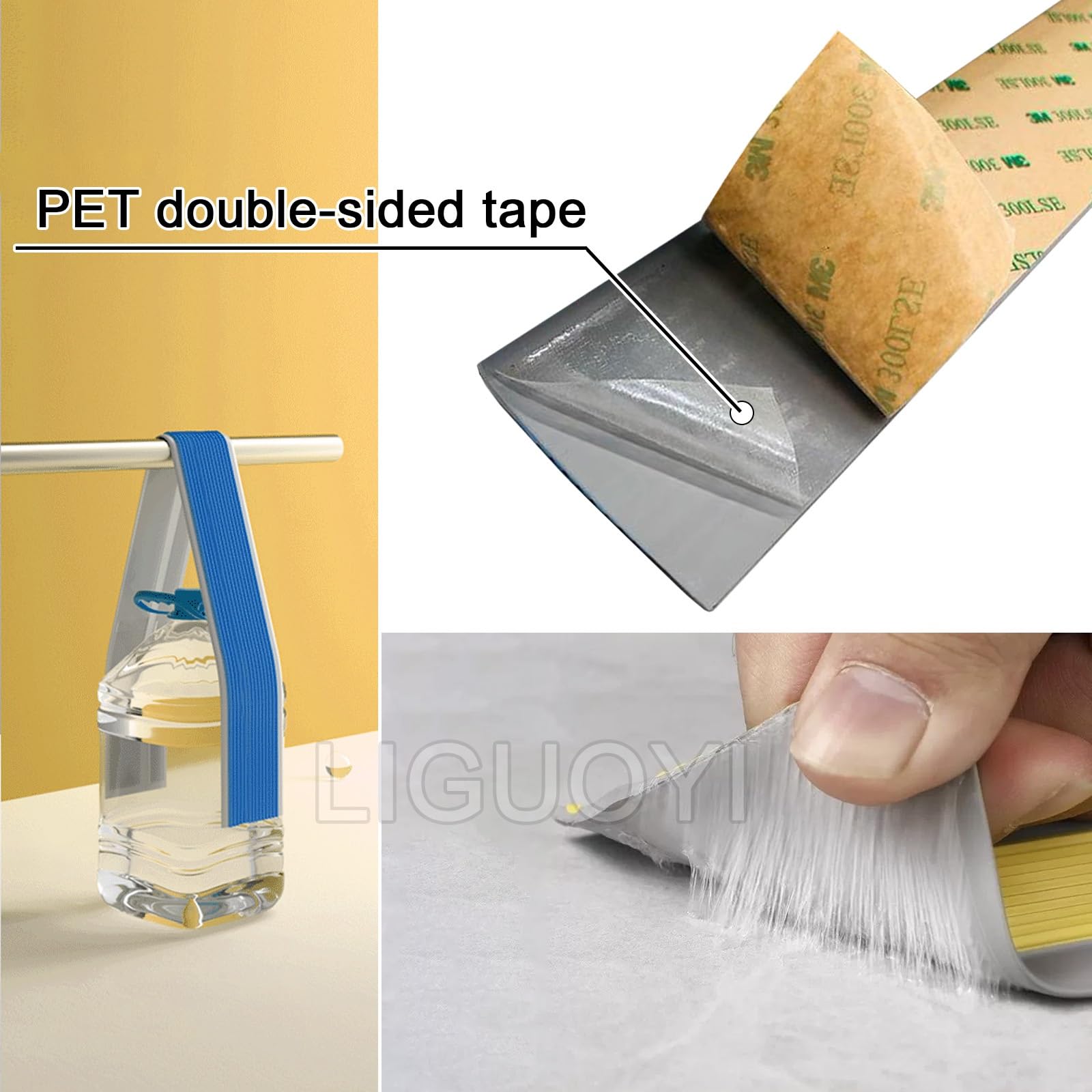 Cinta antideslizante para bordes de escaleras, borde adhesivo de alta tracción, almohadilla de goma para uso en interiores y exteriores, protector de escalones de seguridad autoadhesivo, longitud de 5