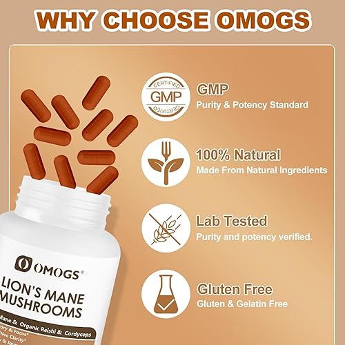 Miniatura 7 de OMOGS Cápsula de setas