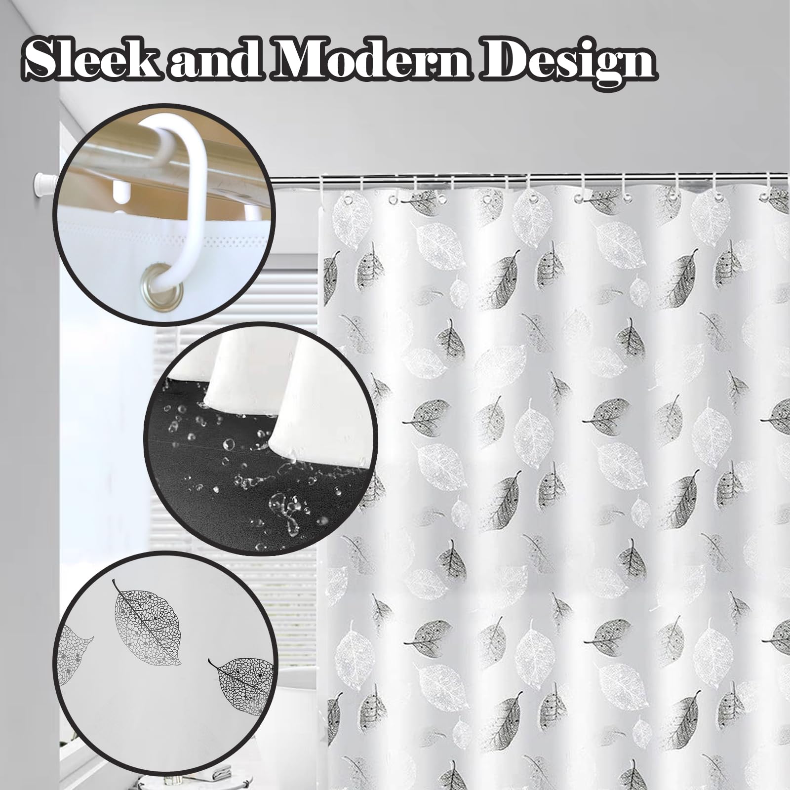 CHENYUOUYANG Shower Curtain,Mould Proof Resistant - Image 3