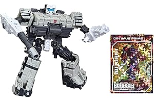 Transformers Toys Generations War for Cybertron: Kingdom Deluxe WFC-K33 Autobot Slammer Action Figure