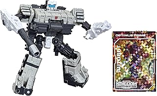Transformers Toys Generations War for Cybertron: Kingdom Deluxe WFC-K33 Autobot Slammer Action Figure - Kids Ages 8 and Up, 5.5-inch