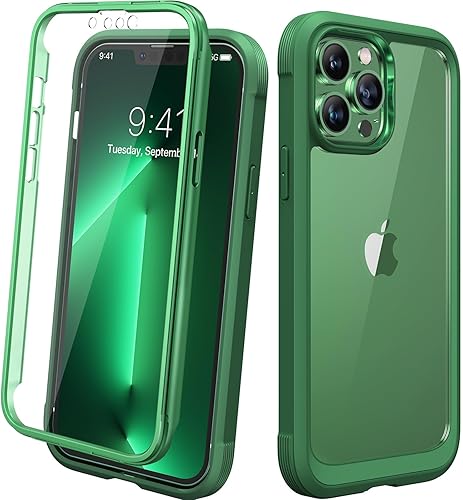 Miniatura 104 de Diaclara Funda magnética diseñada para iPhone Air, protector de pantalla de cuerpo completo, compatible con MagSafe, funda militar a prueba de Azul
