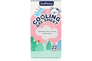 LotFancy Baby Fever Cooling Pad: 22 Gel Patches for Fever Relief and Headache