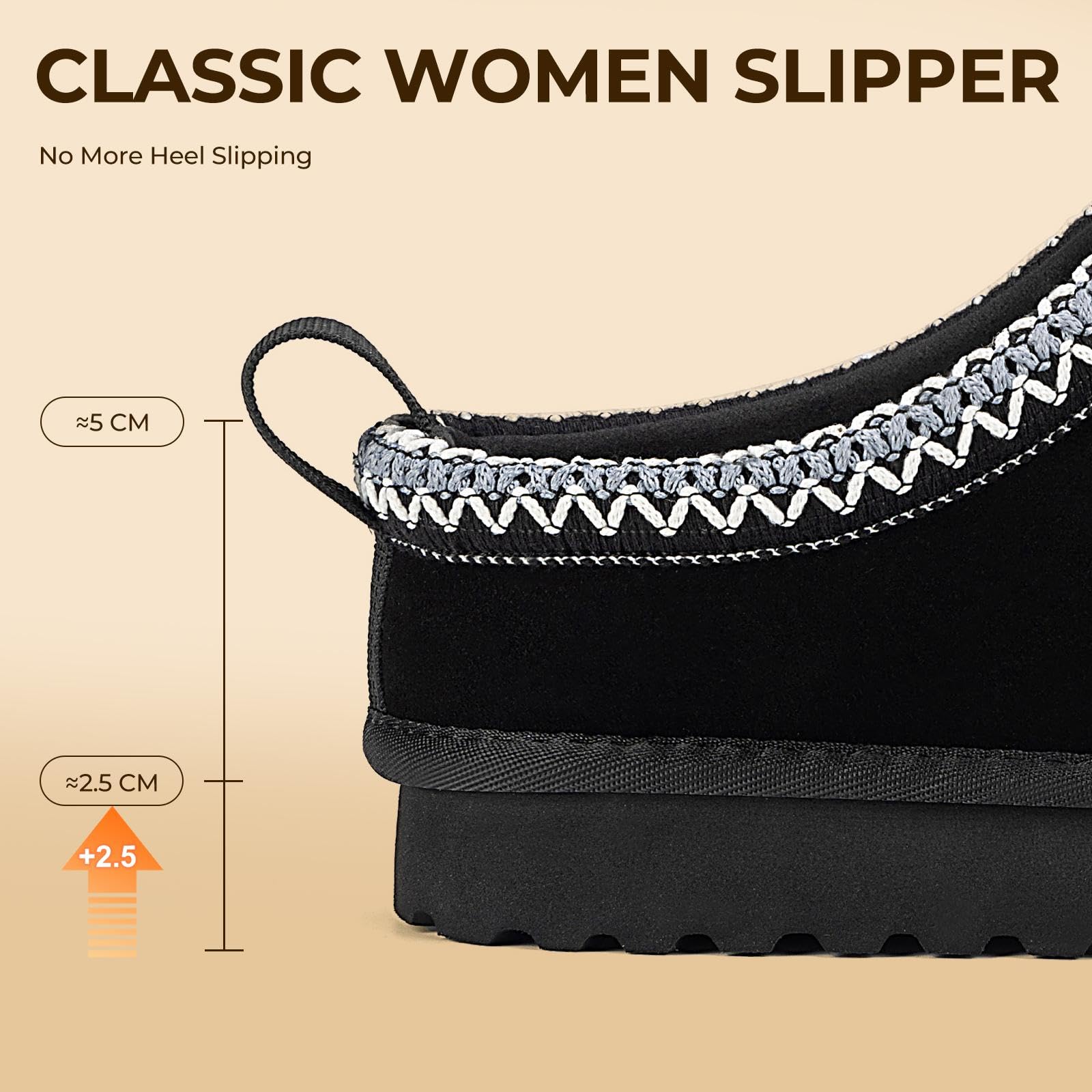 Mishansha Pantofole Donna Invernali Ciabatte Pelose Inverno Scarpe Casa - Esterno e Interno,36-43