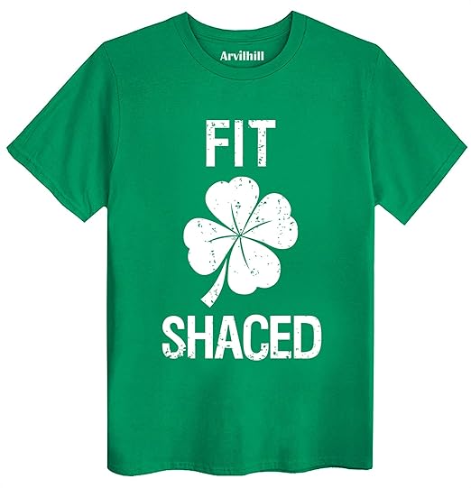 Buy Arvilhill Men's Irish Shamrock Tee 