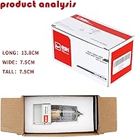 Vista 6 de RIH Secador de aire NPT de 1/4 "para compresor, separador de agua del compresor de aire, filtro del compresor de aire, drenaje manual AF2000-02
