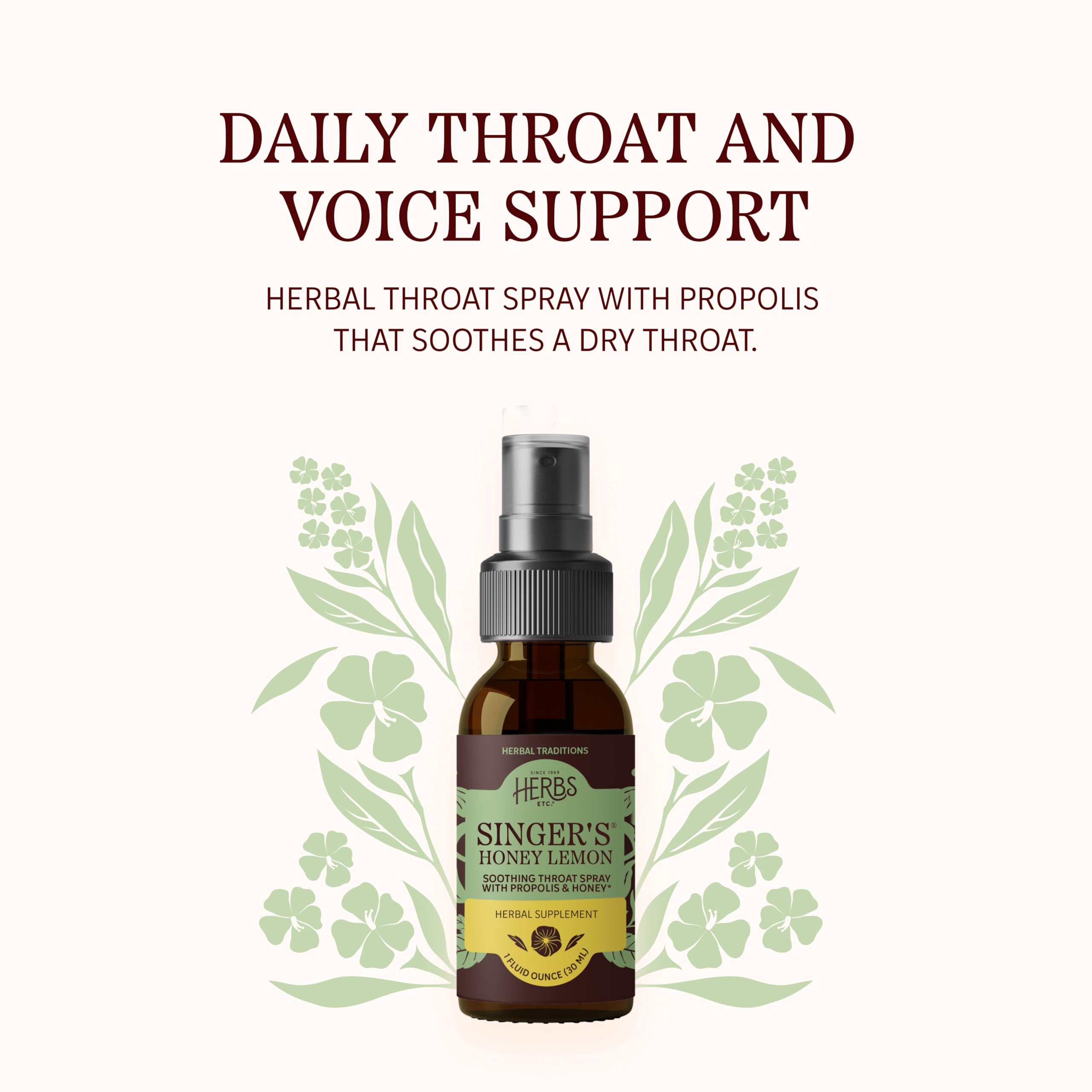 Amazon.com: Herbs Etc. Singer's Saving Grace Honey Lemon Classic