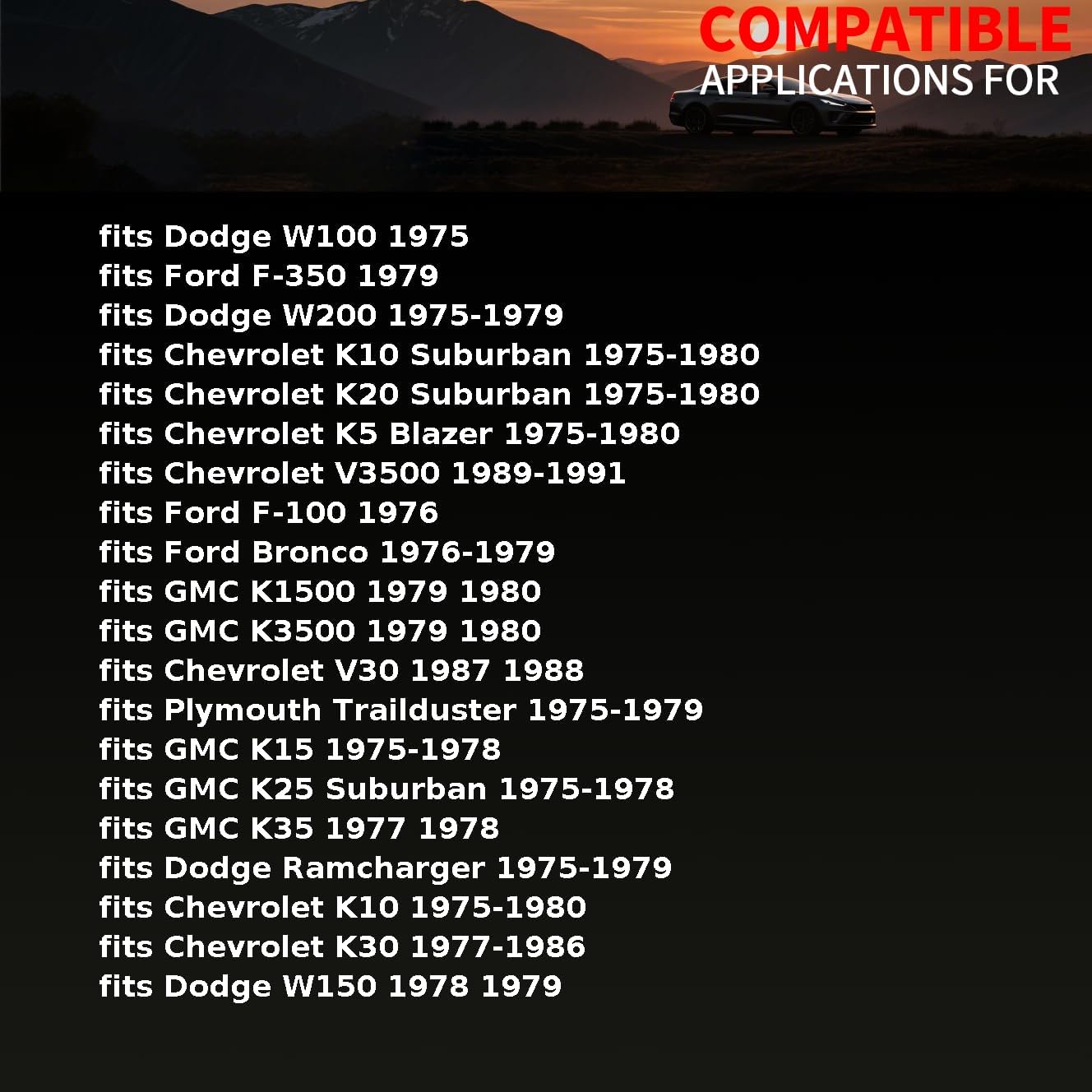 Transfer Case Output Shaft Seal Front Transfer Case Gasket fits Ford F-250,F-350,F-150 1973 1974-1979 fits Chevrolet K10,Blazer 1969-1980 Replacement 04086649, 3821401, 4086649 1 PCS