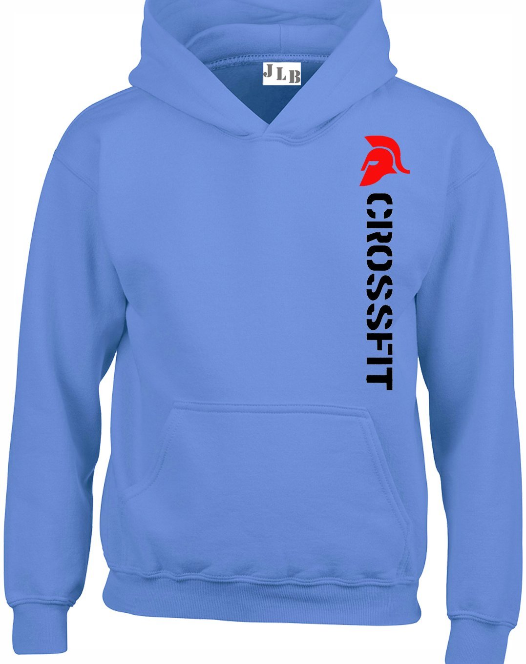 Jlb Print Men's Carolina Blue Crossfit Spartan Helmet Gym Sports Fan Premium Quality Unisex Hoodies For Wo And Teens