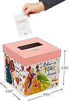Vista 3 de Hallmark Disney Princess Valentines Day Cards for Kids School Classroom Exchange and Mailbox with Light and Sound