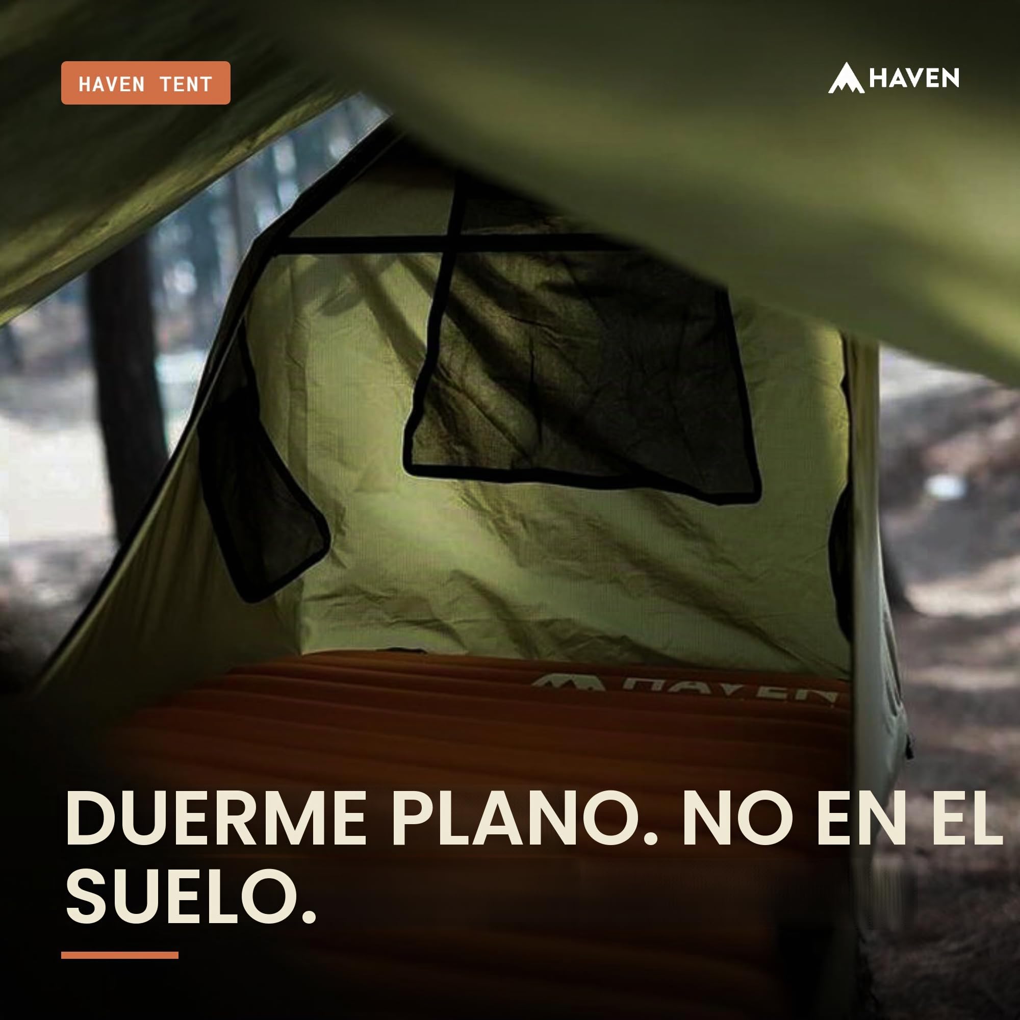 Tienda Haven con Almohadilla Aislante