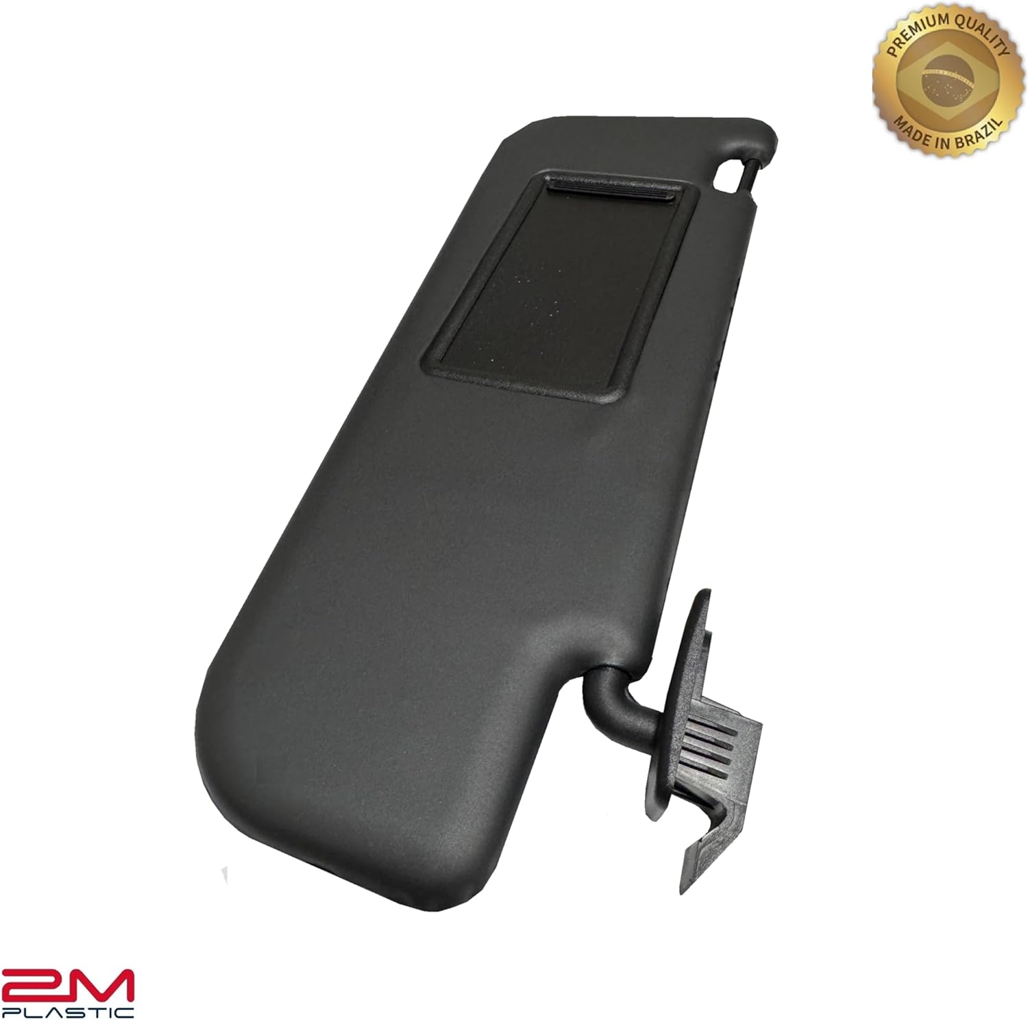 Sun Visor Compatible with Fiat 500 2012-2019 without Sunroof OE Quality 2M PLASTIC (Black - Pair)