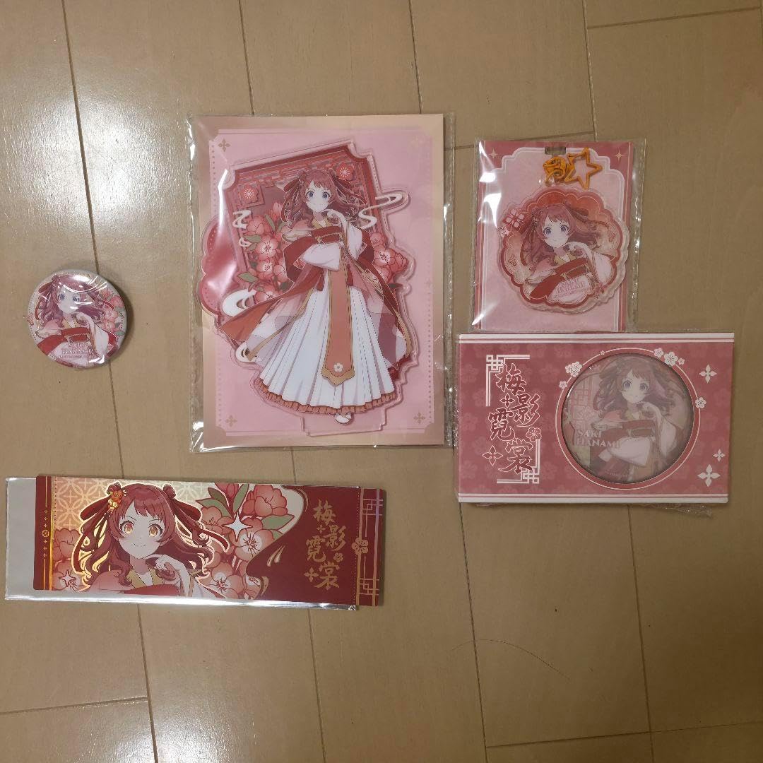 学園アイドルマスター 上海ポップアップ 梅影霓裳 花海咲季 缶バッジ10枚