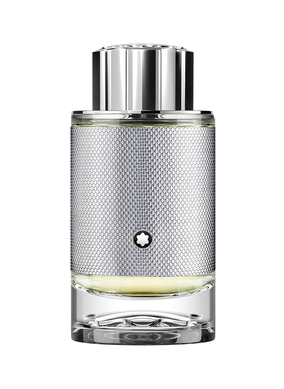 The sleek Montblanc Explorer Platinum bottle, a premier men