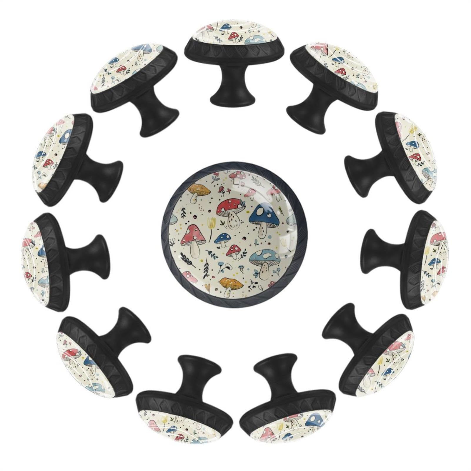 Boutons ronds en verre transparent pour sublimer vos meubles de cuisine et de chambre