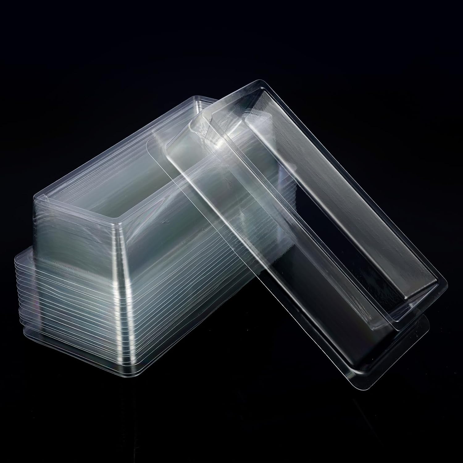 stonylab Reagent Reservoirs, 20-Pack Disposable Plastic Sample Reservoirs Aspiration Trough for Liquid Handling, Used with Pipette Controllers and Tips