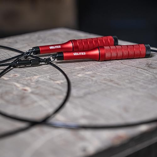 Miniatura 3 de Velites Cuerda de saltar pesada para crosstraining, boxeo, MMA y Fitness Earth 2.0.  Maximiza tu entrenamiento  Cuerda de saltar de aluminio