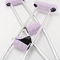 Vista 8 de Almohadillas para muletas – Acolchado para muleta de brazo – Funda de almohada universal acolchada para axilas con mango de antebrazo