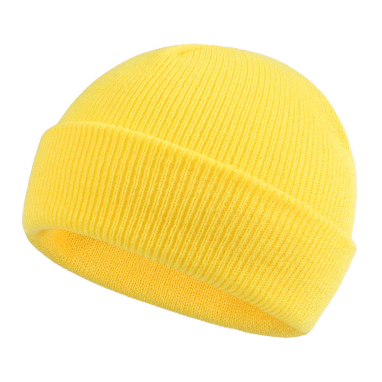 Winter Knit Kids Hat Skull Cap for Men Women Autumn Boys Fisherman Beanies