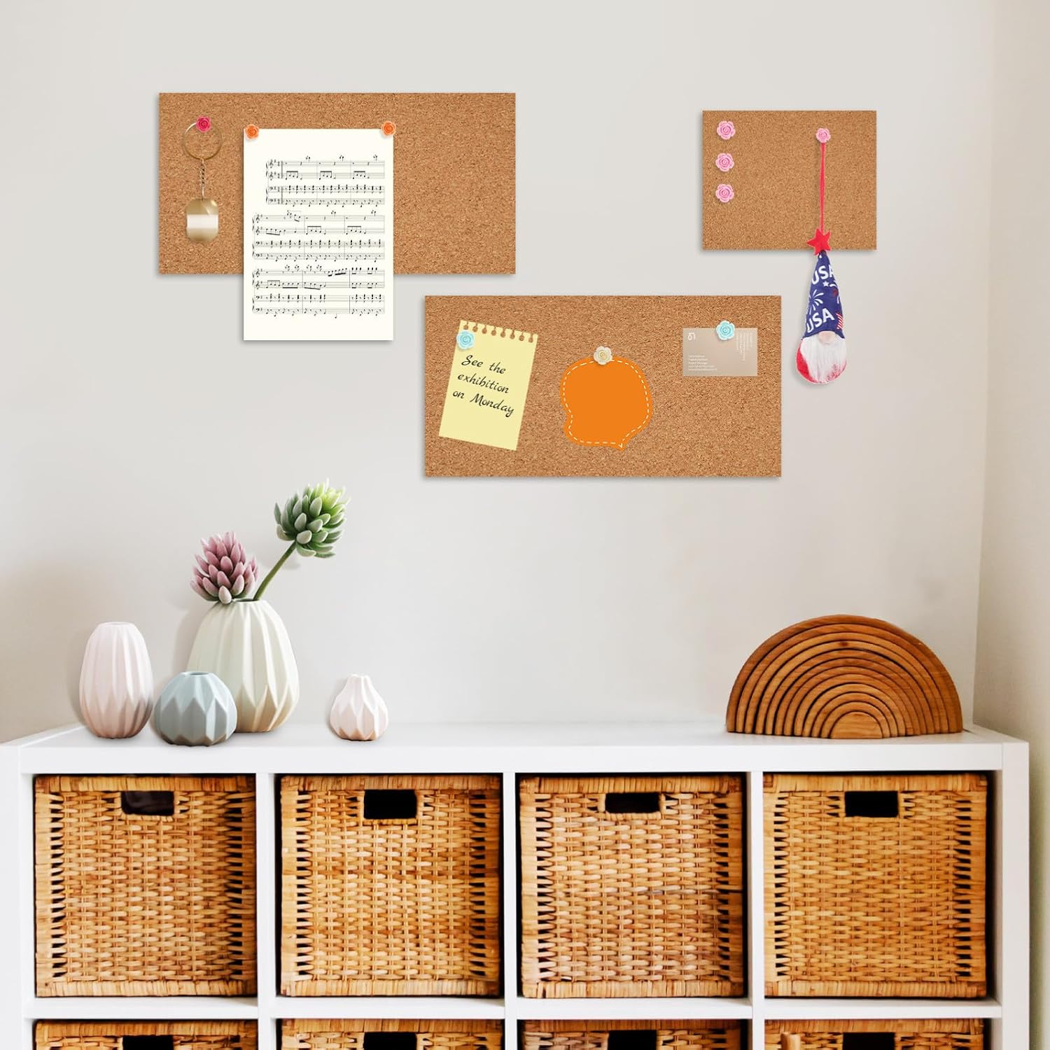 Ciieeo Self-Adhesive Cork Board Roll with Safe Material and Brown Color for Home Decor and Sports Venues, Sturdy Cork Sheet Roll with Easy Application and Versatile Use