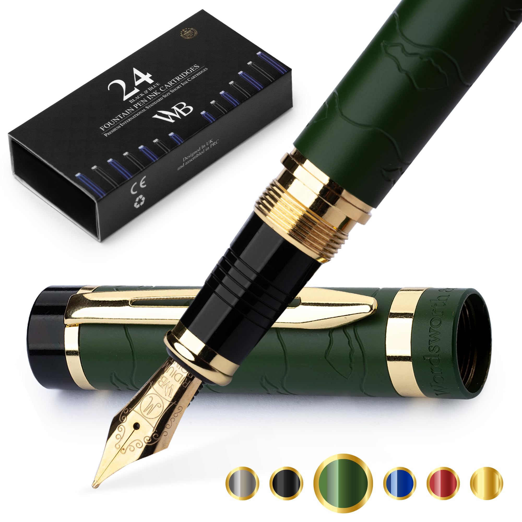 Amazon | Wordsworth & Black Primori高級万年筆セット 中字(M