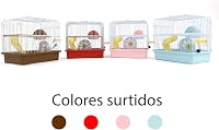 Cușcă metalică ICA HAM15 Play Garden - Dimensiune mare, design drept, culori aleatorii 3