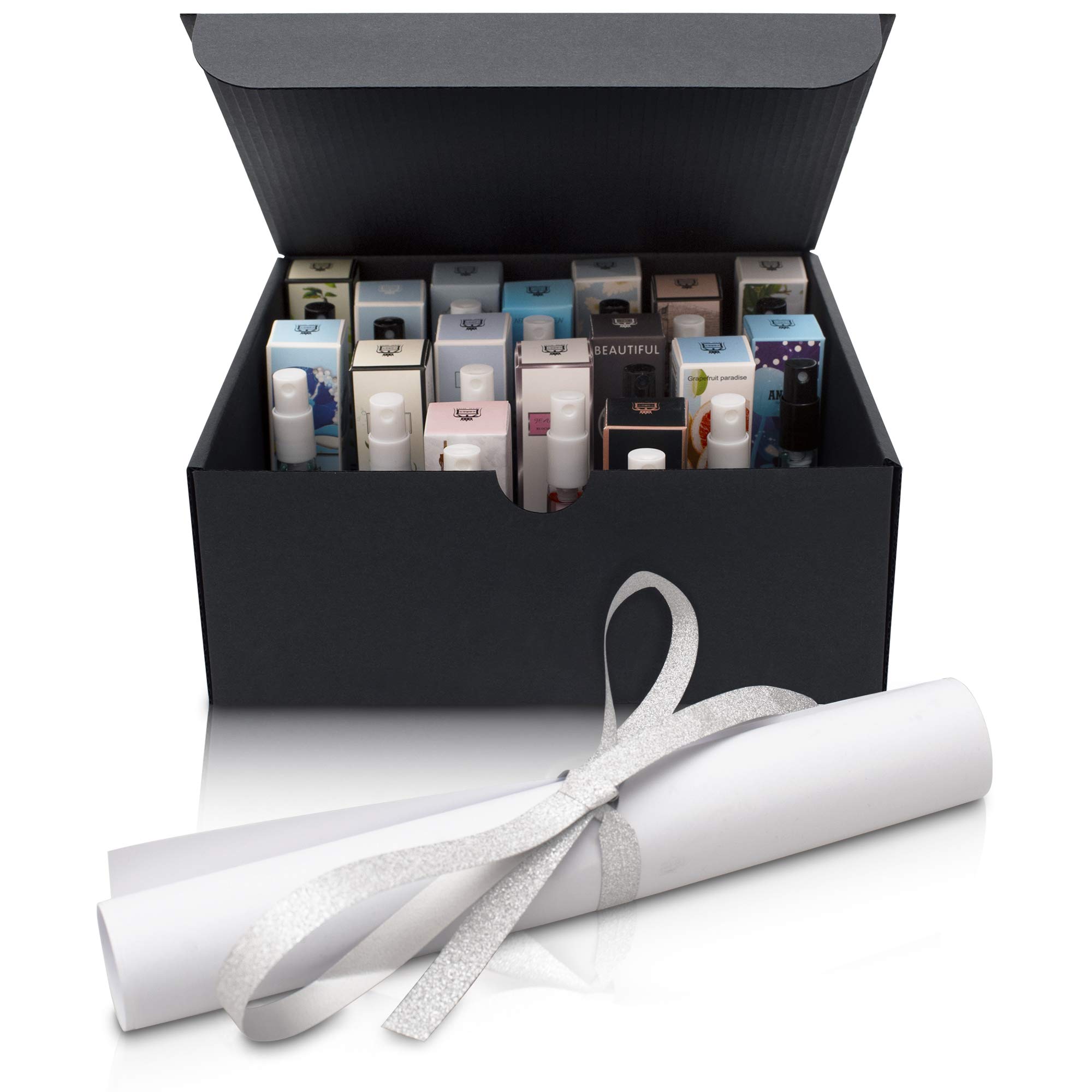 Sevara Set di profumi con 16 fragranze esotiche da 3 ml, ideale come regalo di San Valentino per fidanzata, moglie, idea regalo per la mamma