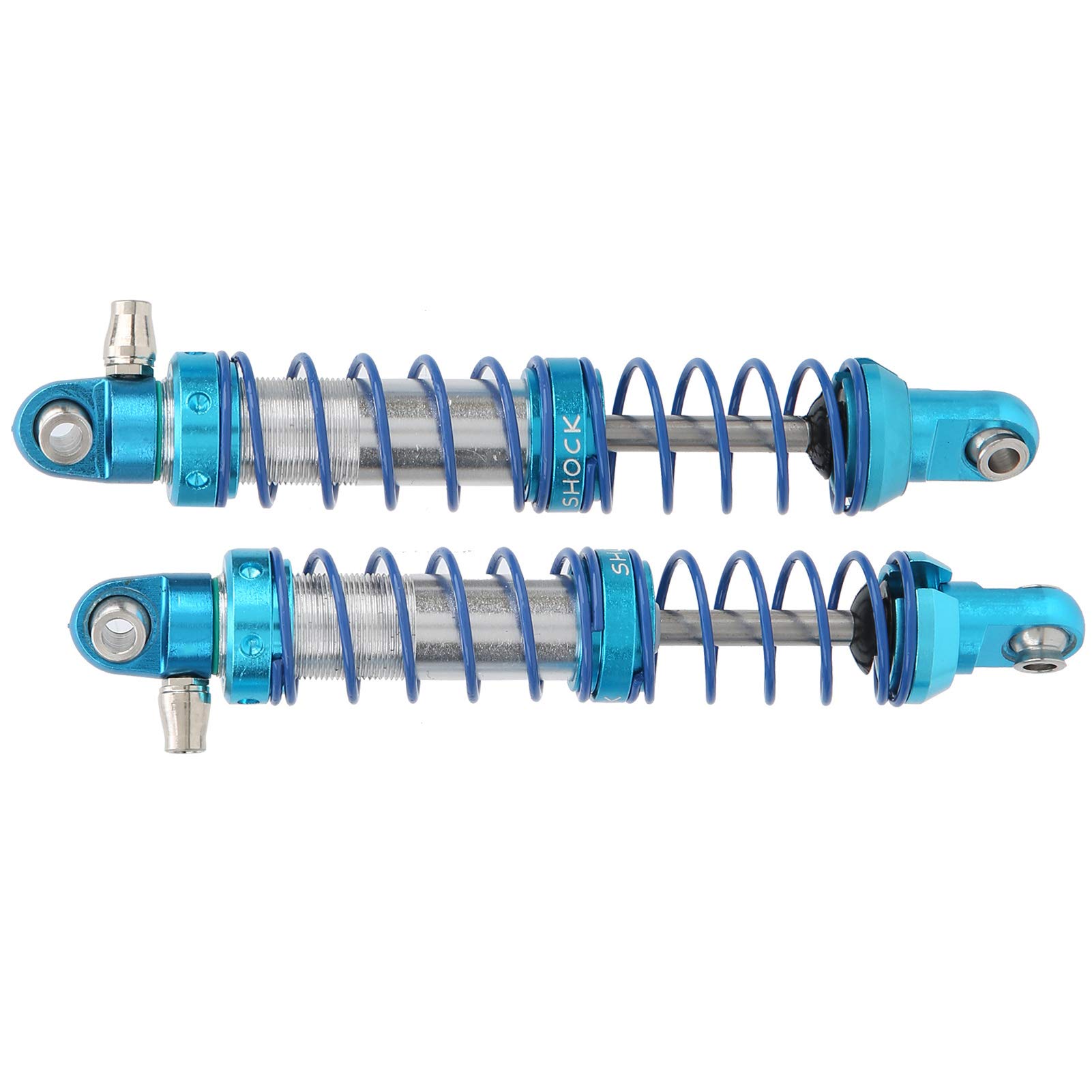 2szt. Wysokiej jakości metalowy amortyzator. Pasuje do 1/10 RC Crawler Blue (86 mm)