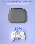 Controller Case for PS4 Controller, Protective Case for Playstation 4 DualShock 4 Wireless Controller, PS4 Carrying Travel Case Hard Shell PS4 Controller Storage Bag, PS4 Dust Cover Game Accessories