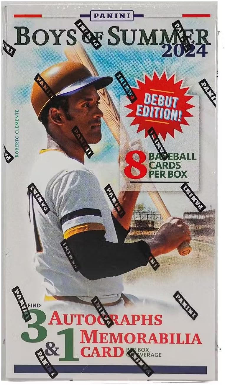 2024 Panini Boys of Summer Baseball HOBBY box (8 cards/bx)