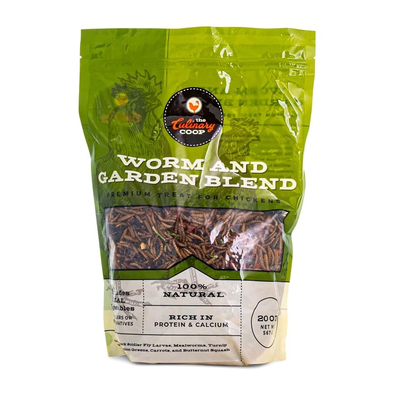 Petisco para Galinhas com Insetos Desidratados e Vegetais Fluker's 567 g