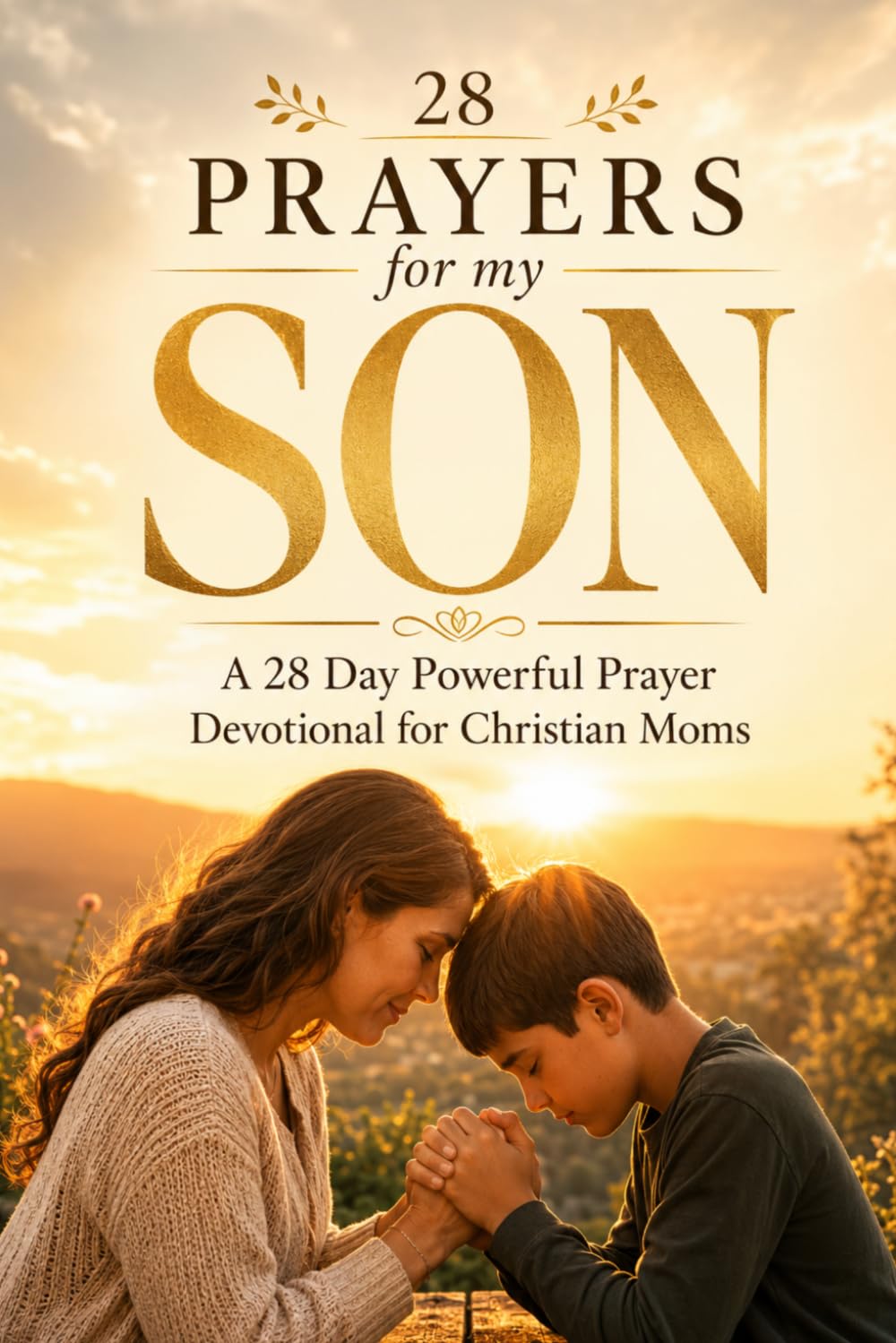 28 Prayers for My Son: 28 Day Powerful Prayer Devotional for Christian Moms (Simple Prayer Series)