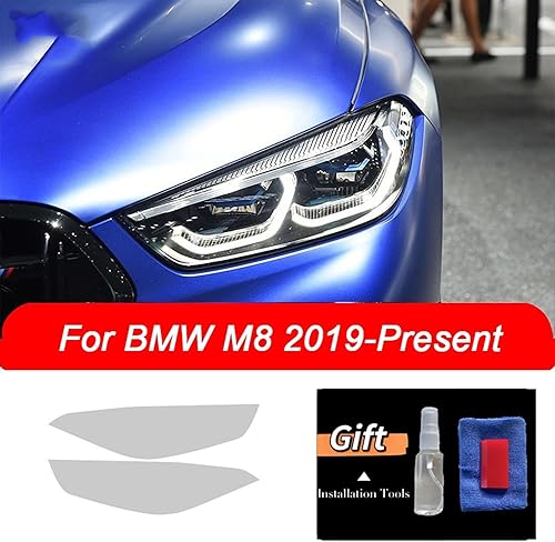 Miniatura 8 de Película protectora transparente para faros delanteros de automóvil, resistente a los arañazos, para BMW Z4 E89 G29 M2 F87 M3 F80 M4 F82 F83 M5 F10