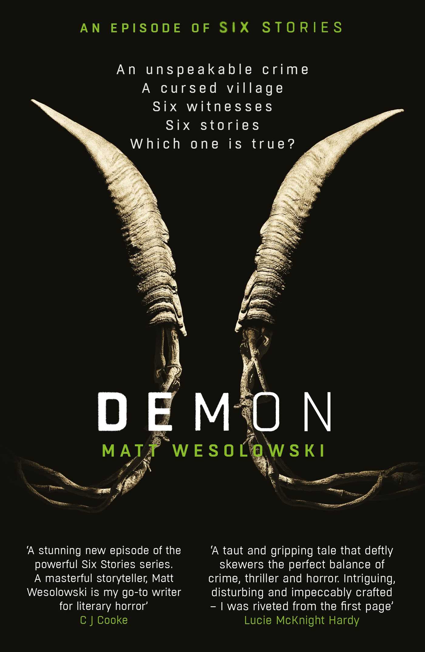 Demon by Matt Wesolowski - 9781913193980