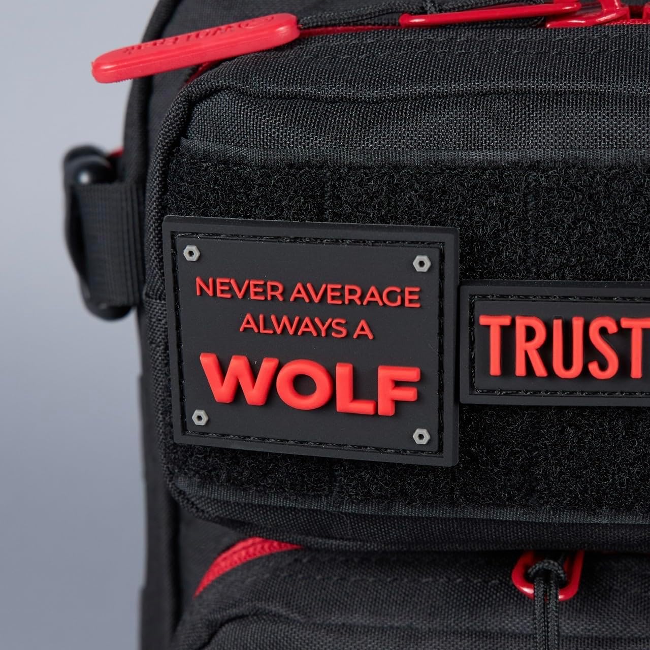WOLFpak 9L Mini Tactical Backpack (Red Wolf) | Compact, Small Everyday Carry Bag for Gym, School, Travel | Durable, Water-Resistant Daypack with Molle System and Patch Panel