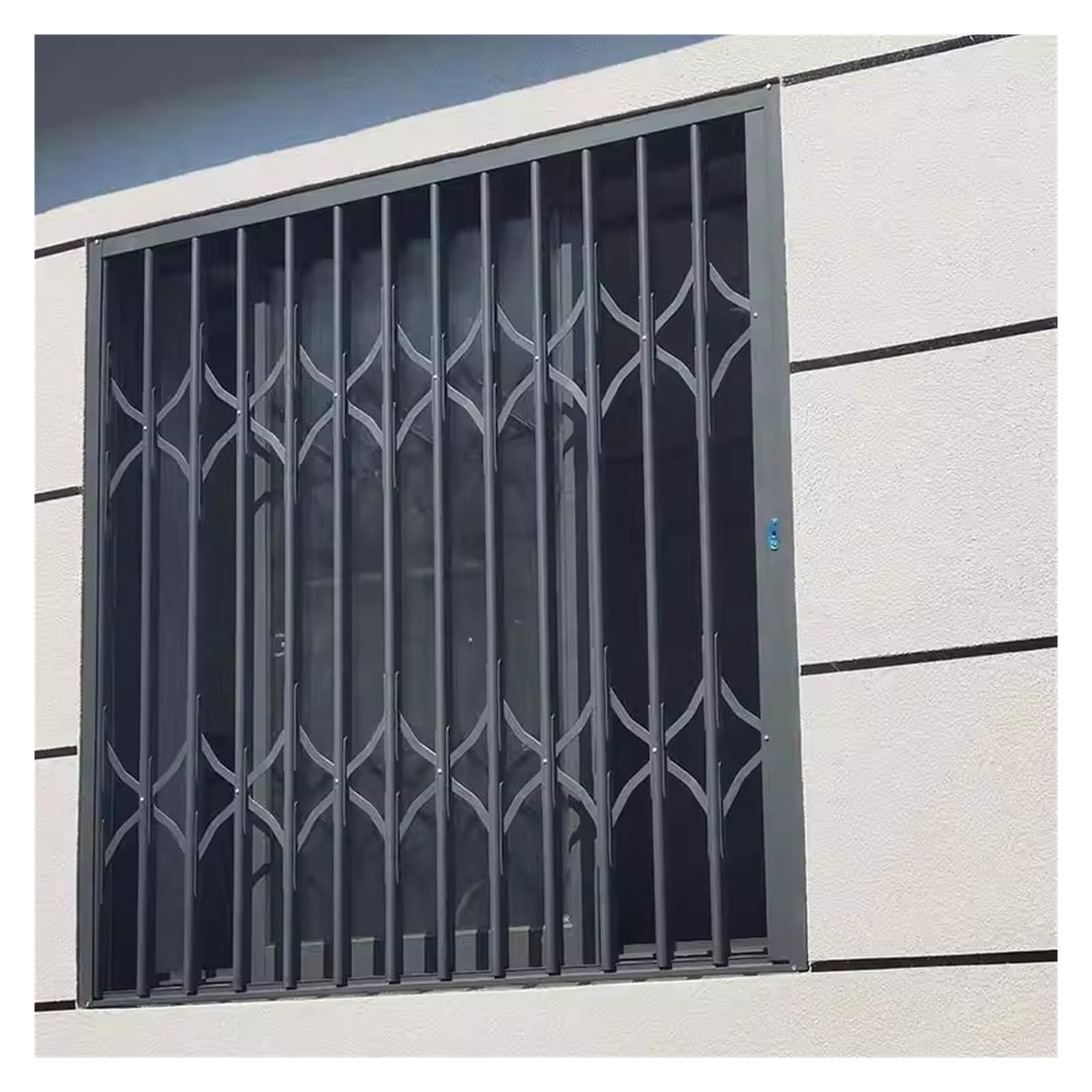 Barres de sécurité réglables et pliables pour fenêtre - Burg Resi - Facile à installer - Ajustement polyvalent pour protéger votre famille et vos propres