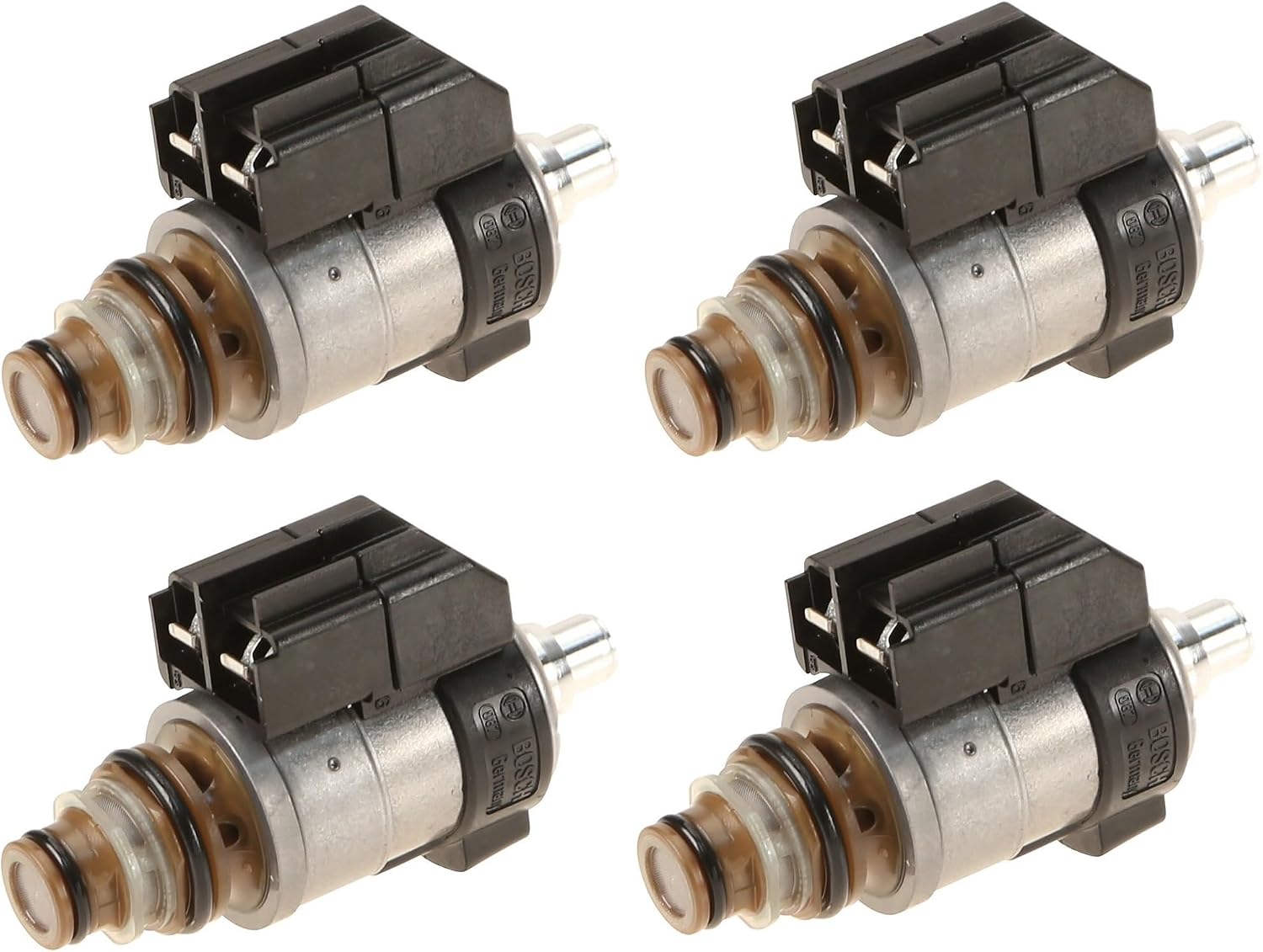 For W203 W216 C230 Set of 4 Blue Cap Transmission Solenoid Valves